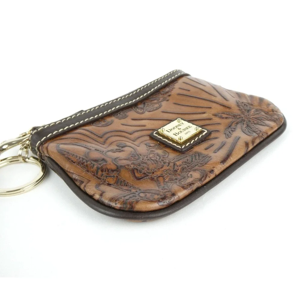 Dooney & Bourke Disney Brown Leather Wristlet